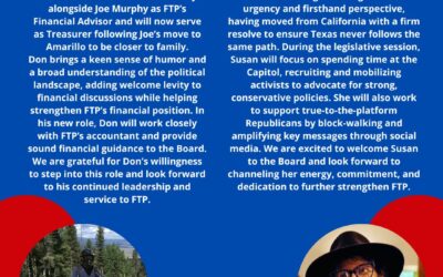 Don McFadden and Susan Bell Join FTP Board